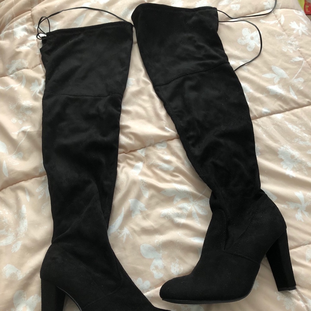 Knee high boots